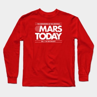 Mars Today Distressed Edition Long Sleeve T-Shirt